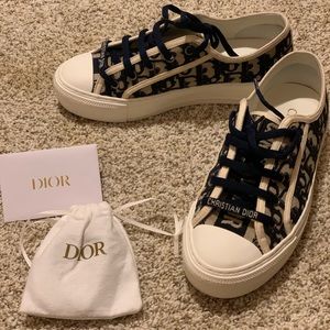 Dior sneakers- authentic! Size 6, TTS. Worn 2 times. No trades.